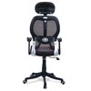 Reaii Mid Back Ergonomic Chair in Brown Colour