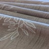 Gala Muted Pastel Orange Floral 400 TC Cotton Flat Super King Size Bedsheet with 2 Pillow Covers – Threads