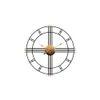 Metal iron work Wall clock