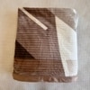 Ella Multicolor Abstract Wool Single Bed Blanket 350 Gsm