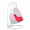 Zariah Metal Swing in White Color - with Stand