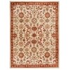 Multicolor Traditional Machine Made Polyester 6 X 9 Feet Carpet