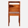 Gianni Solid Wood Dining Chair in Provincial Teak Finish - Set of 2