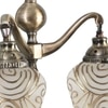 Devansh Metal Electric Wall Light in Multi Colour with Multi Shade Count of 2 Lights