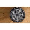 VegTrug Wooden Barrel Planters 37cm Burnt Oak