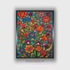 Madhubani Canvas Wall Prints Canvas Wall Prints Set of 1 Multicolor Matte