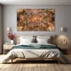 The Castle Decor Pietro Da Cortona Art Wall Painting Wooden Framed Digital Painting 27x48 Inch