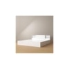 Kaito Engineered Wood Queen Size Bed In White Finish
