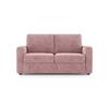 Apollo 2 Seater Fabric Sofa in Desert Rose Colour