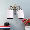 Devansh Metal Electric Wall Light in Multi Colour with Multi Shade Count of 2 Lights