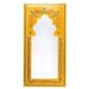 Desert Art MDF Handpainted Rajasthani Jharokha Wall Frame 12 x 24 Inch in Yellow Colour