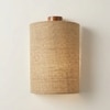 Elementary Brown Solid Wood Wall Lights