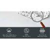 Polkamania Stainless Steel Baby Cradle with Mosquito Net Clouds &Checks
