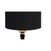 Reagan Iron Table lamp with Black cotton Shade