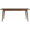 Scandinavian Dover Dining Table Cocoa Finish