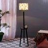 Gwen Multicolour Cotton Shade Floor Lamp