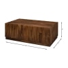 Denali Solid Wood Coffee Table
