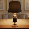 ELARE Modern Crystal Lighting Bedroom Bedside Luxury Fashion Table Lamp