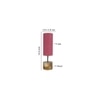 Olive Pink jute & solid wood table lamp