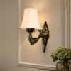Devansh Metal Electric Wall Light in Gold Colour with Multi Shade Count of 1 Light