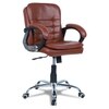 Veaoilaa Mid Back Executive Chair in Ten Brown Colour