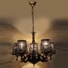 Devansh Solid Wood Electric Wall Light in Black Colour with Black Shade Count of 1 Light