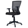 Ebeaony Mid Back Ergonomic Chair in Black Colour