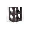 Wembley Sheesham Wood Wine Rack for 5 Bottles in Mahogany Finish