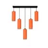Devansh Solid Wood Electric Wall Light in Brown Colour with Multi Shade Count of 1 Light