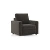 Apollo Compact Sofa (Colour : Smoke, Cushion : Soft, Back Type : High Back, Seater : 2+1+1)