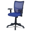Eexcaeal Mid Back Ergonomic Chair in Blue Colour