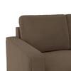 Apollo Compact 2 Seater  Fabric Sofa In Truffle Beige Velvet Colour