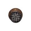 VegTrug Wooden Barrel Planters 37cm Burnt Oak
