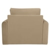 Clevam  Pull Out Sofa cum Bed  in Beige Colour