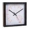 Libra Zodiac Wooden Wall Clock with Sharp Indices and Minimal White Dial