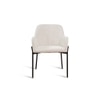 Bravura Fabric Dining Chair in Beige Colour