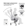 Kandy Premium Gaming Chair in Grey Colour