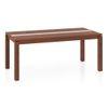 Atlas Crest Solid Wood 6 Seater Dining Table with 6 Rickman Lounge Chair