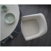 Scandinavian Hedi Dining Chair Chrome Finish