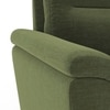 Adelaide Premium 1 Seater Fabric Sofa In Moss Green