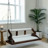 Reversable Wooden  Swing In Sheesham Wood Finsih