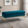 Kajana 2 Ottoman with Storage Color in T Blue