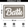 Luxe Home Canada Bath Mat (40x60 cm) Taupe