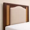 Reva Solid Wood Compact King Bed Box Storage Provincial Teak Finish Mattress 72 x 72 Inches