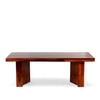 Kassel Sheesham Wood Contemporary Rectangle Coffee Table In Honey Finish