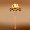 Devansh Wood & Metal Floor Lamp