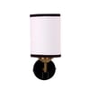 Devansh Metal Electric Wall Light in Black Colour with Multi Shade Count of 1 Light