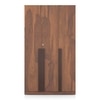 Rodrigues 3 Door Wardrobe in Sheesham Paper Finish