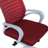 Mmarveal Mid Back Ergonomic Chair in Red Colour