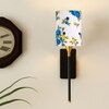 Devansh Metal Electric Wall Light in Black Colour with Multi Shade Count of 1 Light